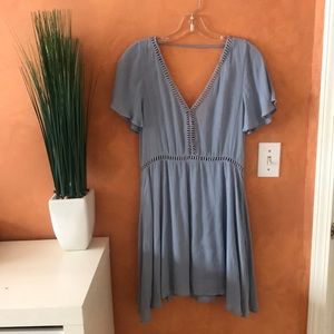 LUCCA | flutter sleeve dress